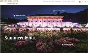 Relaunch der touristischen Website www.baden-baden.com